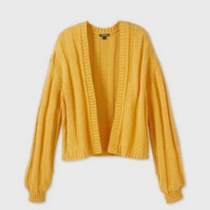 Yellow Cardi